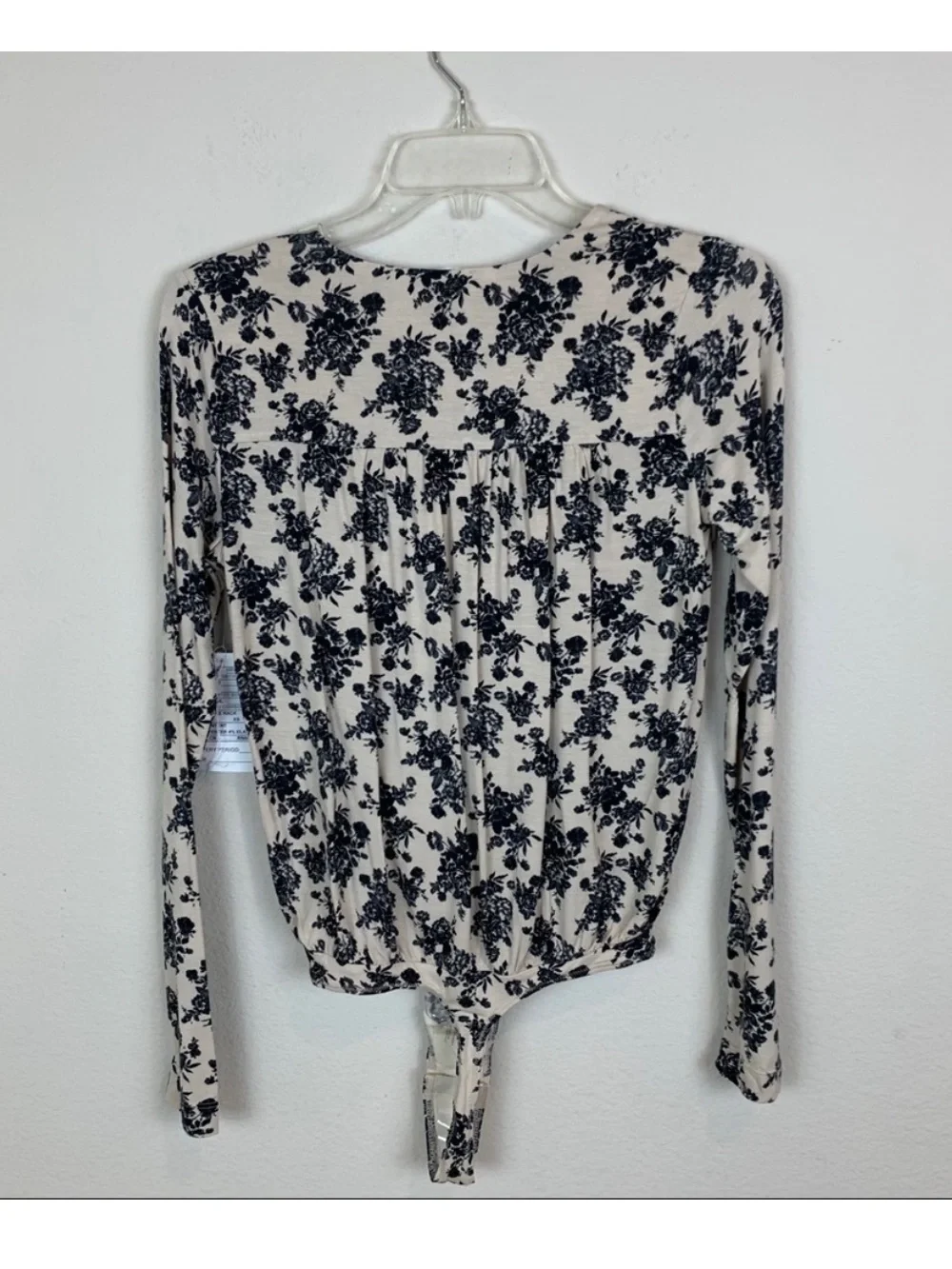 Free People Turnt Bodysuit Floral Top Thong XS